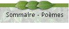 Sommaire - Pomes