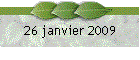 26 janvier 2009