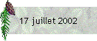 17 juillet 2002
